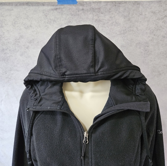 Vintage COLUMBIA SPORTSWEAR Black Full Zip Hoodie - Picture 10 of 12